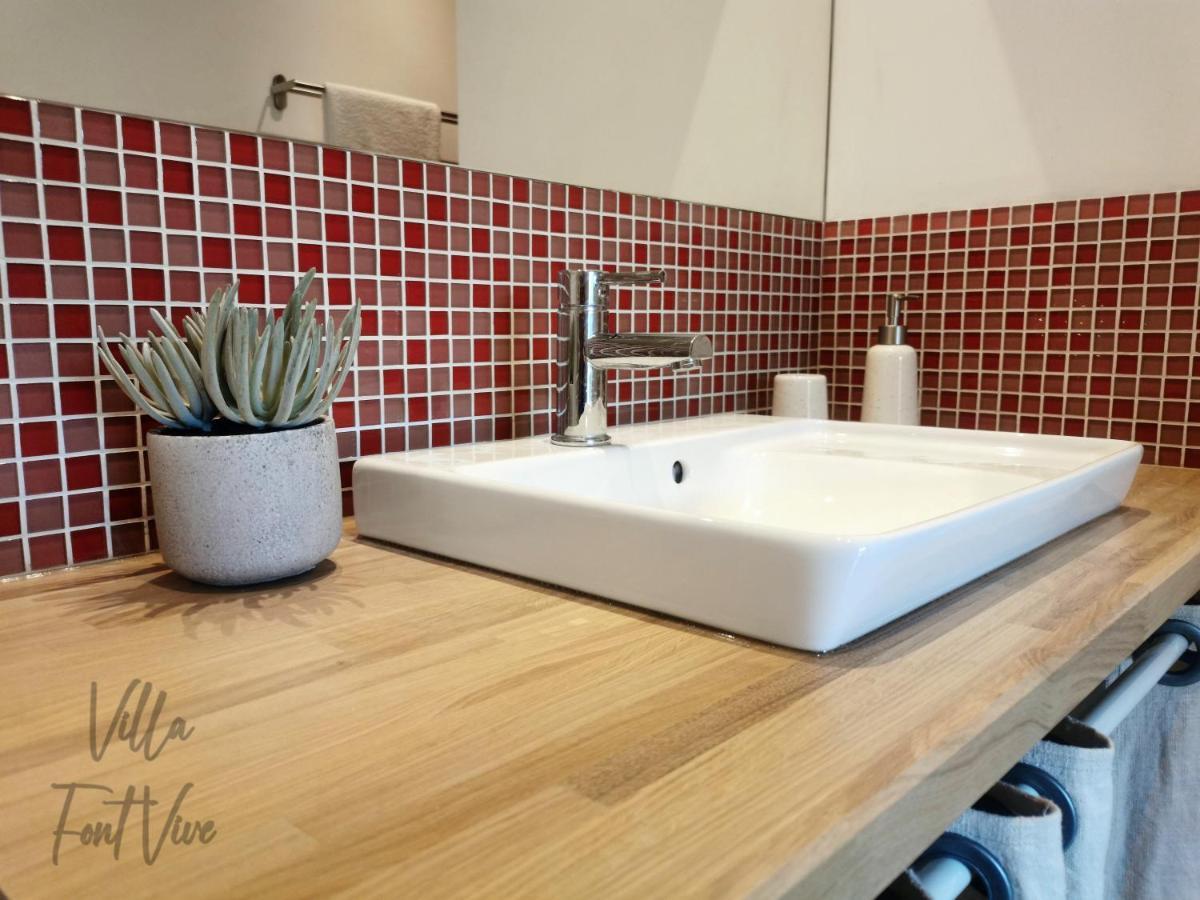 Villa Font Vive - Chambres D'Hotes Eco-Labellisees Avec Cuisine - Confort, Calme Et Vue Exceptionnels ! Гроспиер Екстериор снимка