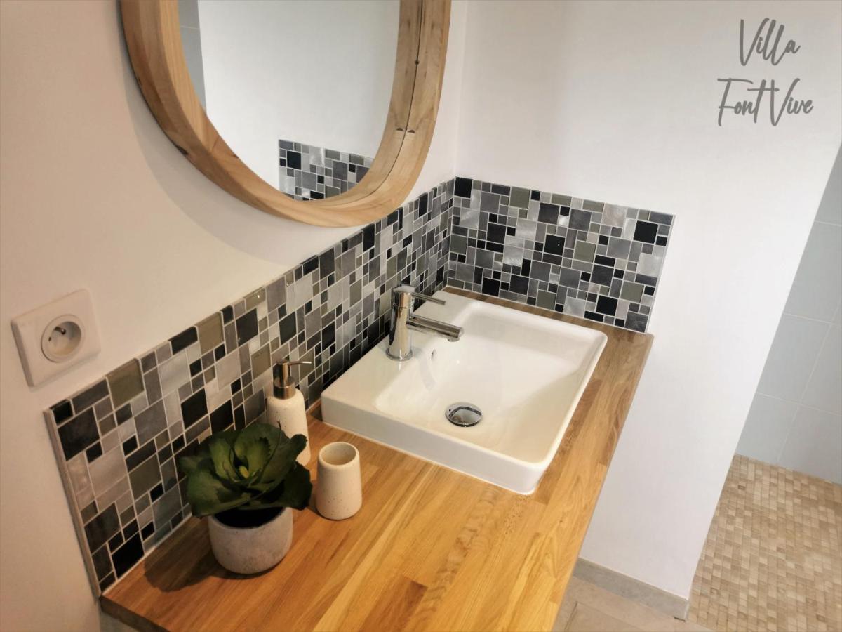 Villa Font Vive - Chambres D'Hotes Eco-Labellisees Avec Cuisine - Confort, Calme Et Vue Exceptionnels ! Гроспиер Екстериор снимка