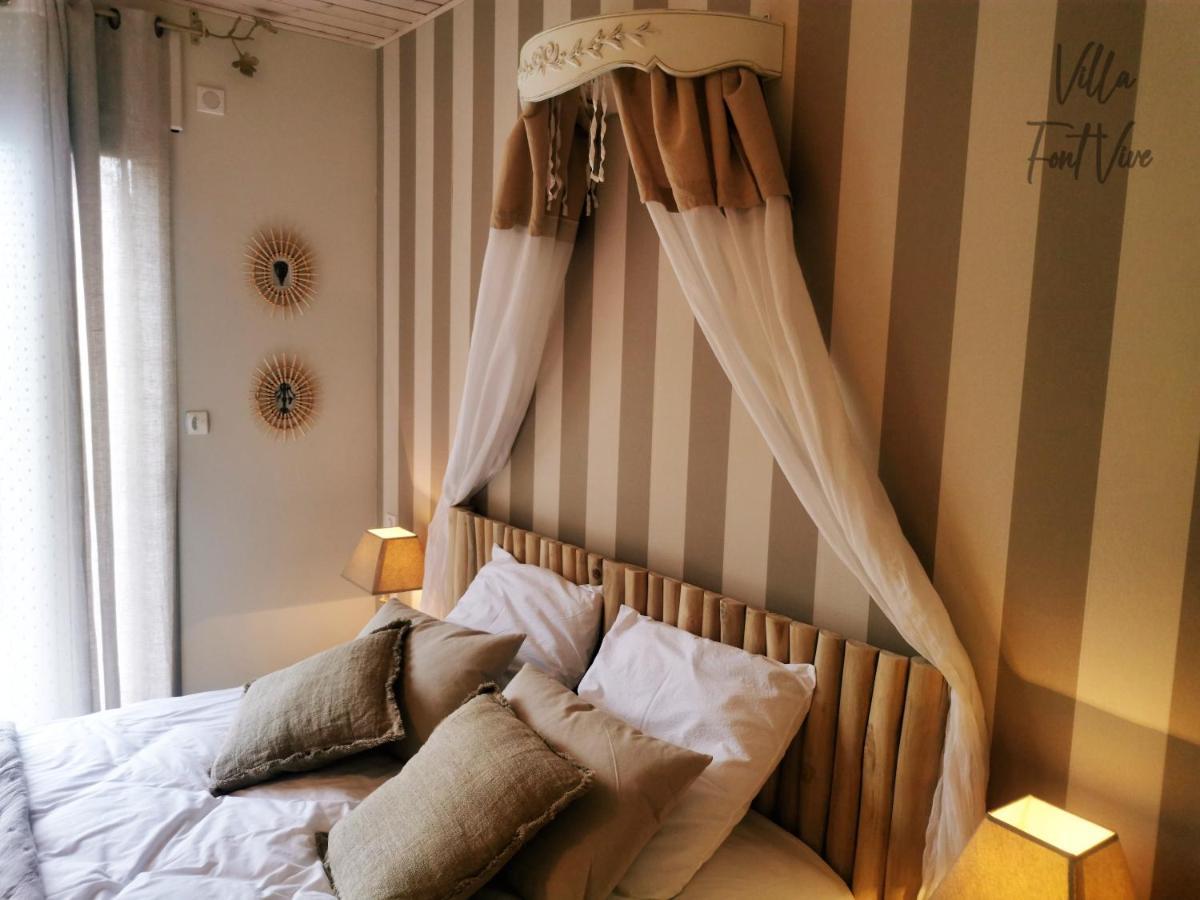 Villa Font Vive - Chambres D'Hotes Eco-Labellisees Avec Cuisine - Confort, Calme Et Vue Exceptionnels ! Гроспиер Екстериор снимка