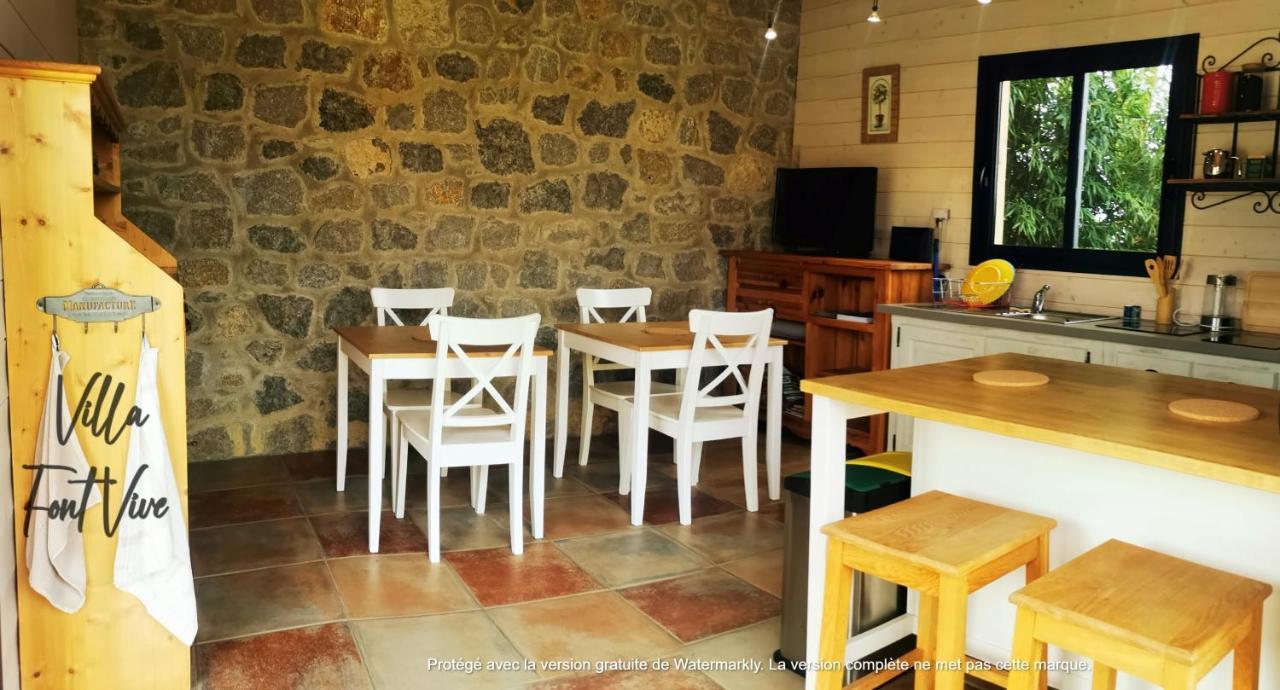 Villa Font Vive - Chambres D'Hotes Eco-Labellisees Avec Cuisine - Confort, Calme Et Vue Exceptionnels ! Гроспиер Екстериор снимка